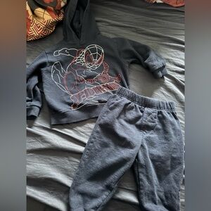 Spiderman 2T sweatsuit Outfit